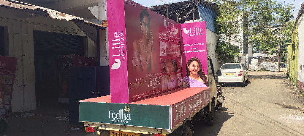 Mobile Van Branding for Fedha & Lile by Challani, Perambur 2